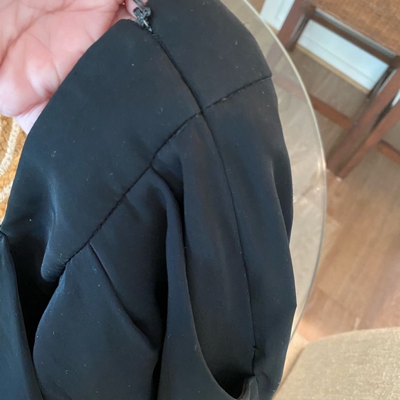 Zara black wide legged crop pants - Picture 4 of 7